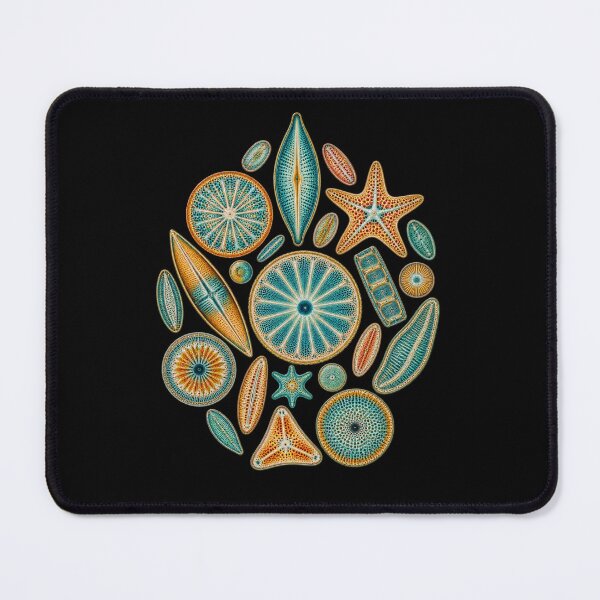 Item preview,  Diatom Microscopy Collection – Colorful Marine Science Art designed and sold by Georain.