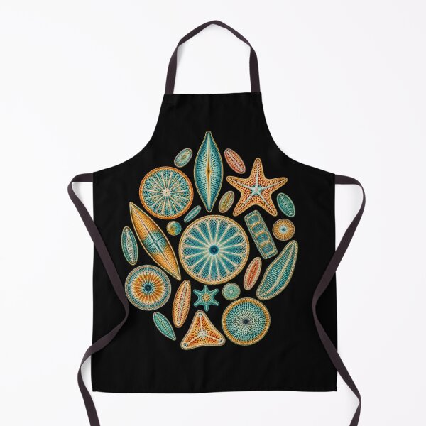 Item preview, Diatom Microscopy Collection – Colorful Marine Science Art designed and sold by Georain.