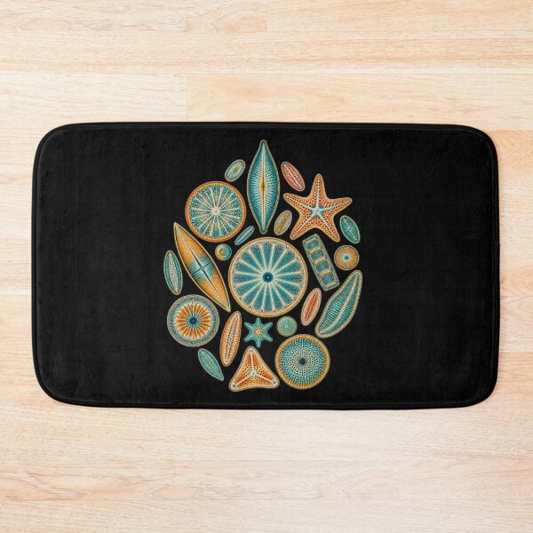 Item preview,  Diatom Microscopy Collection – Colorful Marine Science Art designed and sold by Georain.
