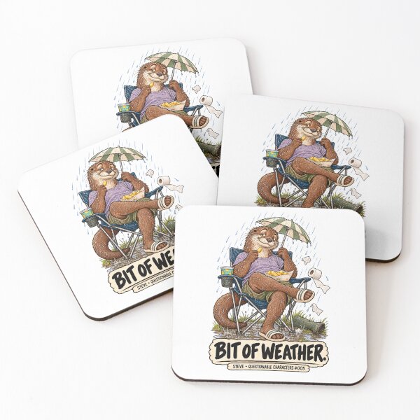 Item preview, Funny Festival Otter: Bit of Weather designed and sold by BotherBox.