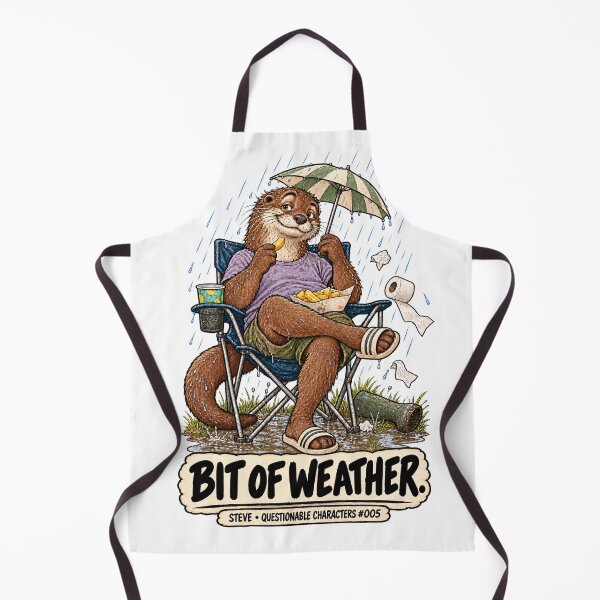 Item preview, Funny Festival Otter: Bit of Weather designed and sold by BotherBox.