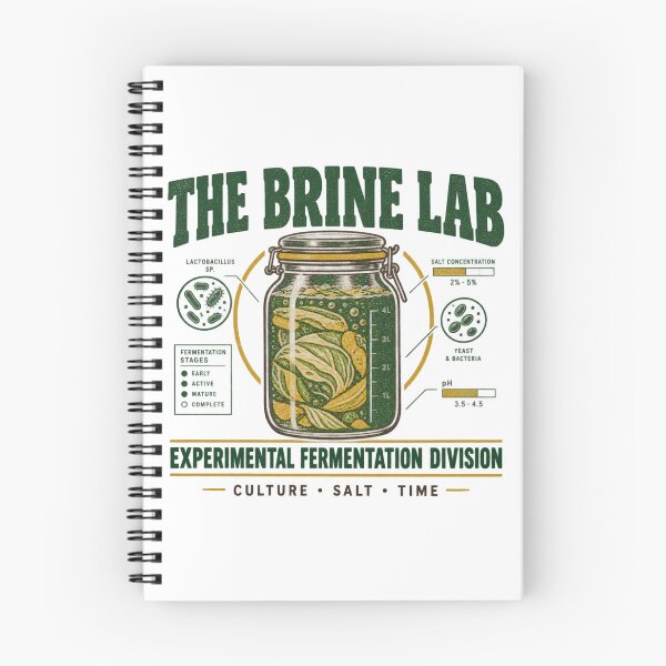 Item preview, The Brine Lab Fermentation Hobby designed and sold by Imaginary-Sound.
