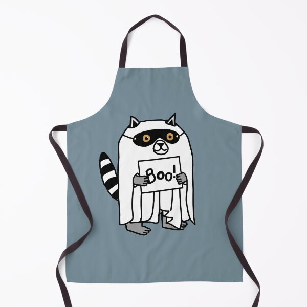 Item preview, Funny Halloween Ghost Raccoon designed and sold by ellenhenry.