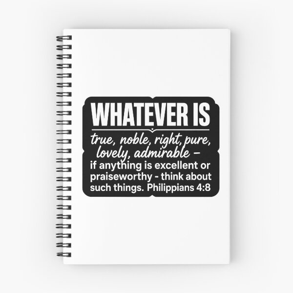 Item preview, Philippians 4:8 Think About Excellent or Praiseworthy Things designed and sold by plushism.