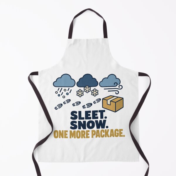 Item preview, Sleet Snow One More Package Rural Carrier designed and sold by DreamLayerStudio.