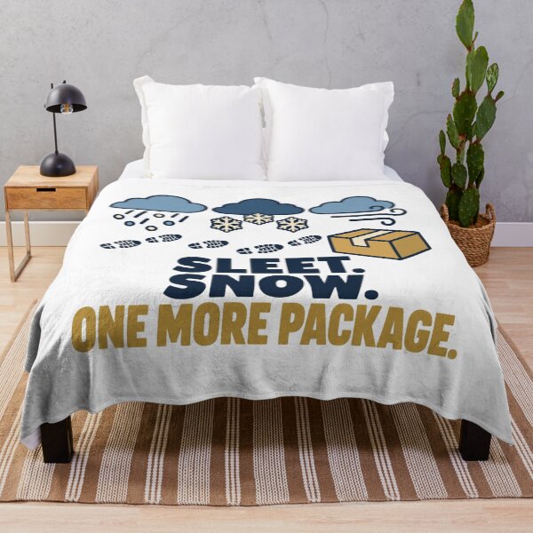 Item preview, Sleet Snow One More Package Rural Carrier designed and sold by DreamLayerStudio.