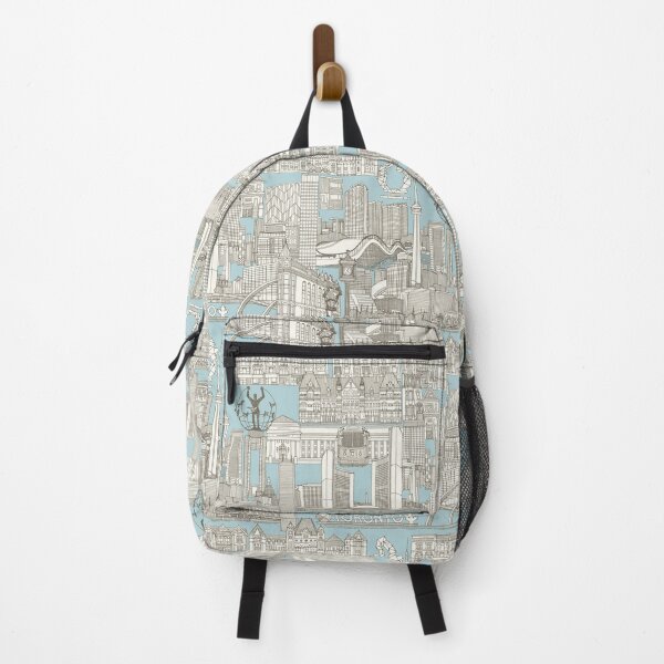 Item preview, Toronto toile barkchip light blue designed and sold by scrummy.