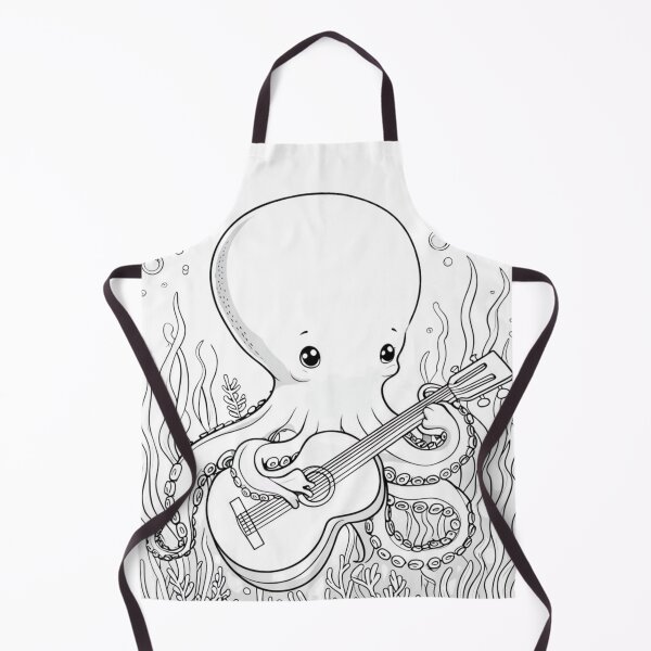 Item preview, Acoustic Octopus Guitar designed and sold by Octo-Merch.