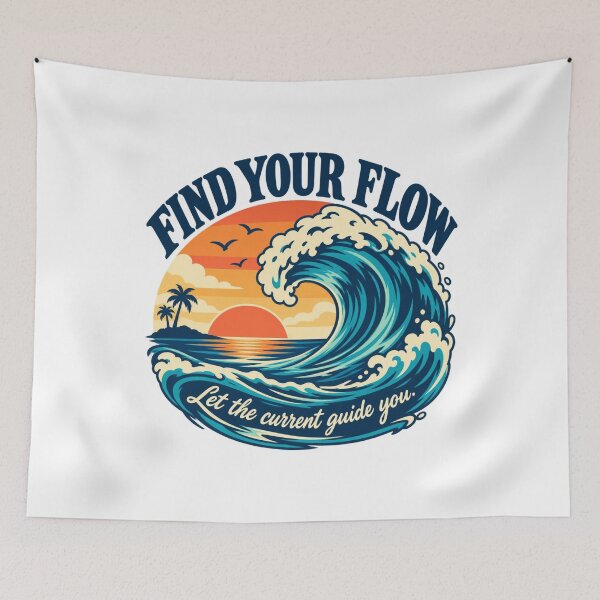 Item preview, Flow State: Ride the Wave Within designed and sold by Dresut.