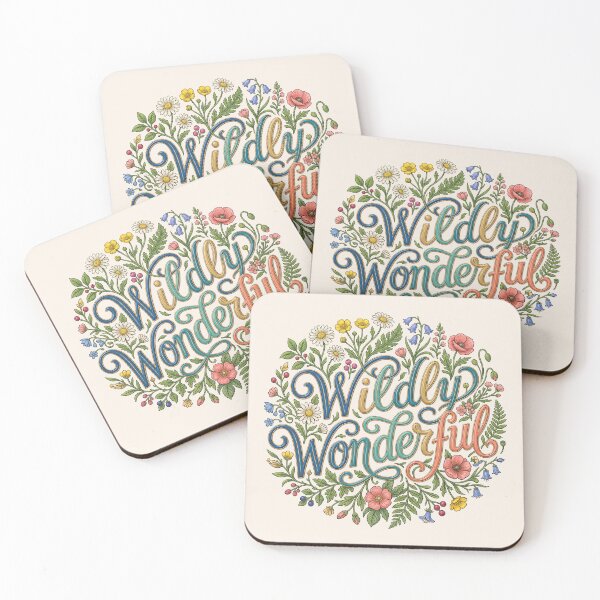 Item preview, Wildly Wonderful – A loving saying for little free spirits designed and sold by Girih.