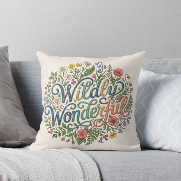 Item preview, Wildly Wonderful – A loving saying for little free spirits designed and sold by Girih.