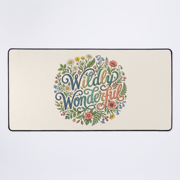 Item preview, Wildly Wonderful – A loving saying for little free spirits designed and sold by Girih.