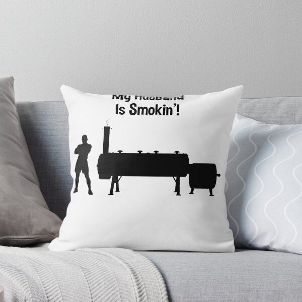 Item preview, My Husband Is Smokin Funny BBQ Pitmaster Wife Gift designed and sold by 198tees.