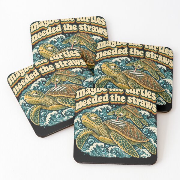Item preview, Maybe The Turtles Needed The Straws designed and sold by WILLIAMS-BR.