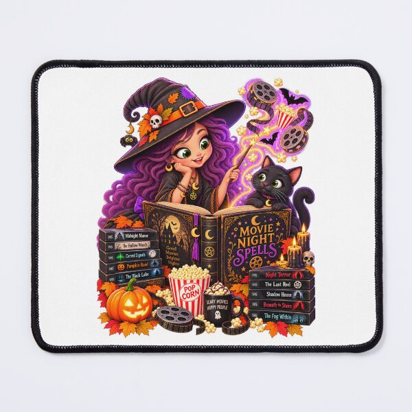 Item preview, Movie Night Spells – Witchy VHS Halloween designed and sold by The Cutting Room.