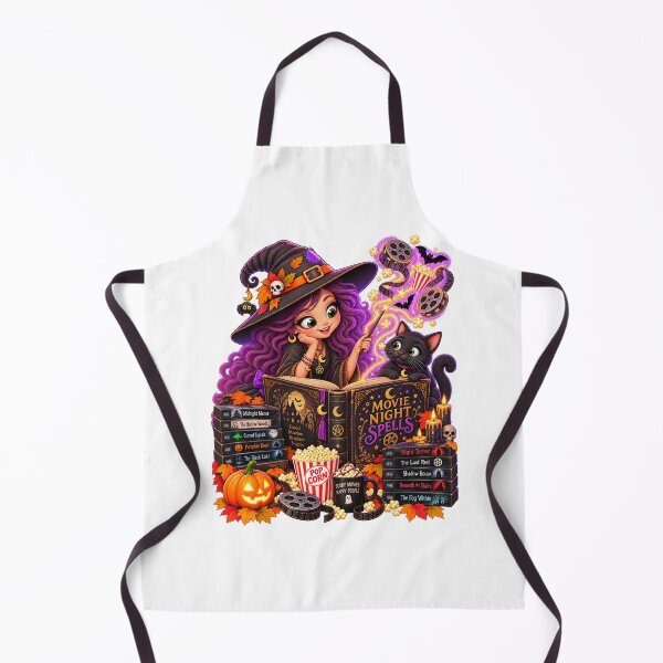 Item preview, Movie Night Spells – Witchy VHS Halloween designed and sold by The Cutting Room.