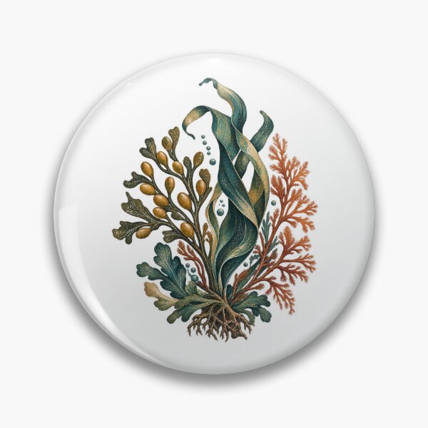 Item preview, Copy of Seaweed Herbarium Collection – Vintage Marine Botanical Art designed and sold by Georain.