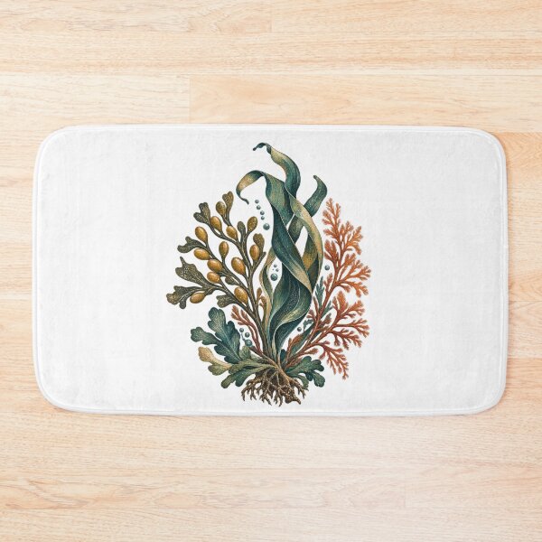 Item preview, Copy of Seaweed Herbarium Collection – Vintage Marine Botanical Art designed and sold by Georain.