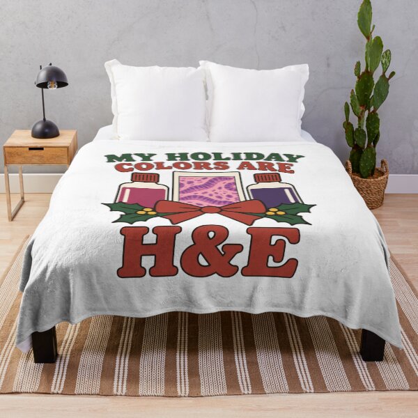 Item preview, My Holiday Colors Are H&E Histotech Christmas designed and sold by DreamLayerStudio.