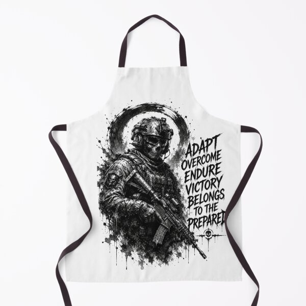 Aperçu de l'œuvre Tactical Skull Soldier Adapt Overcome Victory créée et vendue par Onviton.