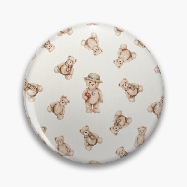 Item preview, Vintage Teddy Bear Coquette Pattern Best Selling Design 2026 / Cozy / Brown / Beige Bear /  Aesthetic Girl Y2k Coquette Pinterest Girl Mini Top  Phone Case Blanket Mug Journal designed and sold by TeenLake.
