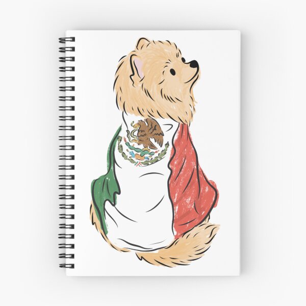 Item preview, Pomeranian wearing Mexico Flag  designed and sold by lovemydoggie.