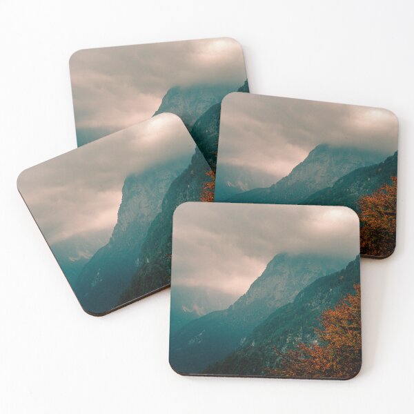 Item preview, Autumn Colors Meet the Alpine Mist designed and sold by Miz ART .