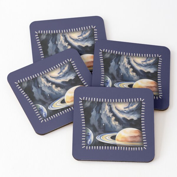 Item preview, Stitched Opening Reveals Galaxy designed and sold by MoxisWatercolor.