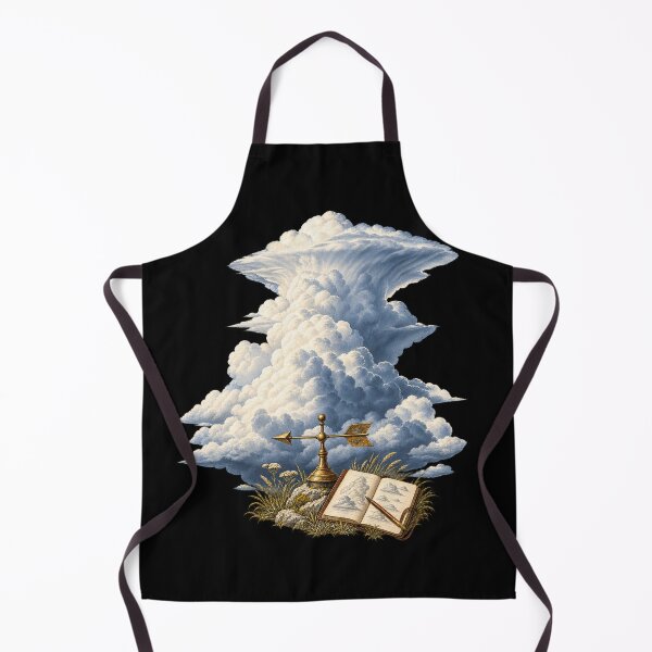 Item preview, Cloud Spotter Study – Vintage Weather Watching Illustration designed and sold by Georain.