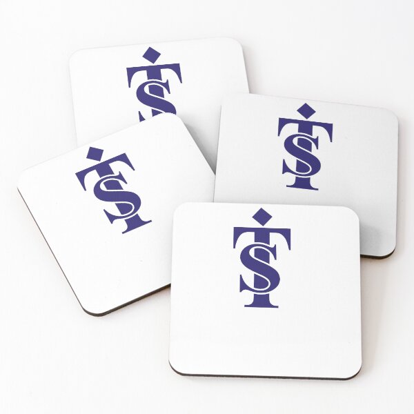 Item preview, ITS Monogram Logo - Elegant Royal Blue Interlocking Lettermark Design designed and sold by Carftora786.