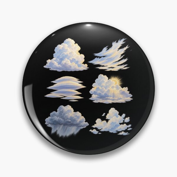 Item preview, Cloud Spotter Study – Vintage Weather Watching Illustration designed and sold by Georain.