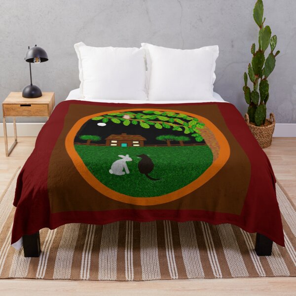 Item preview, Nighttime Garden with Animals designed and sold by Elaine M Hayward .