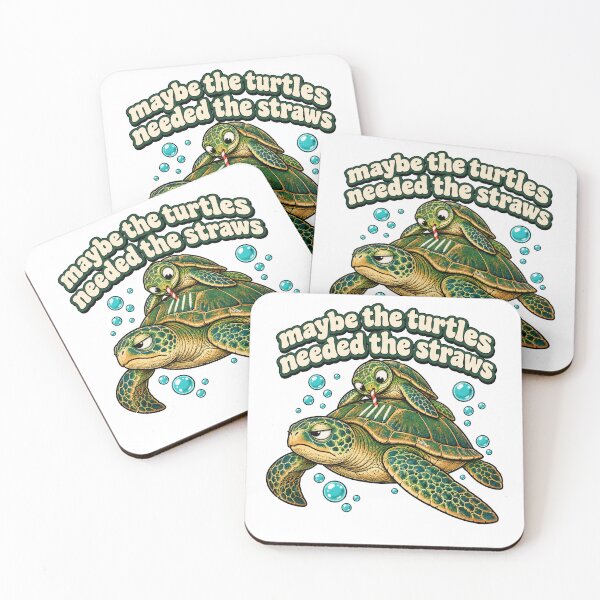 Item preview, Maybe The Turtles Needed The Straws designed and sold by WILLIAMS-BR.