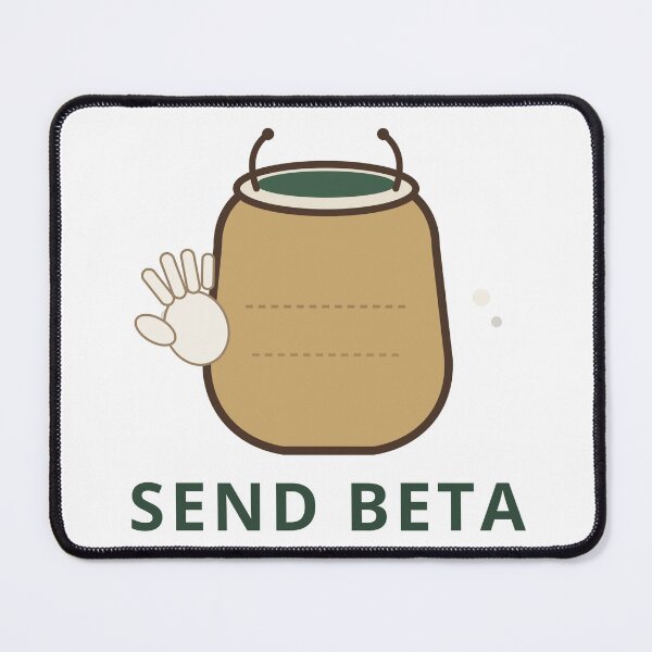 Item preview, Bouldering Send Beta Sticker Funny Climber Gift designed and sold by Jacqueline Flynt.