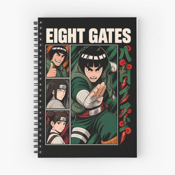 Item preview, Eight Gates Taijutsu Squad Panel Graphic designed and sold by sidki-SDK.