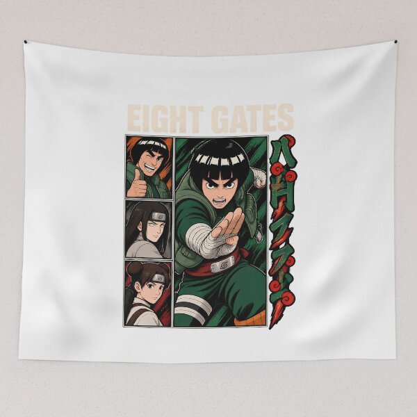 Item preview, Eight Gates Taijutsu Squad Panel Graphic designed and sold by sidki-SDK.