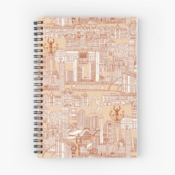 Item preview, Toronto toile rust sand designed and sold by scrummy.