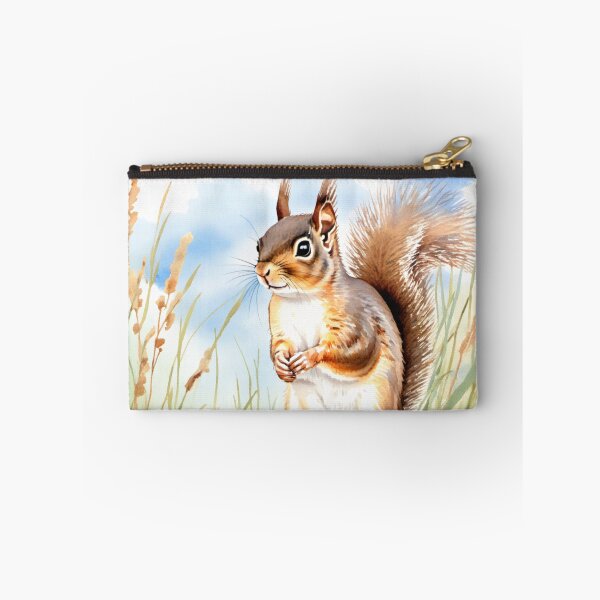 Item preview, Cute Watercolor Squirrel on Tree Branch designed and sold by Hackl20.