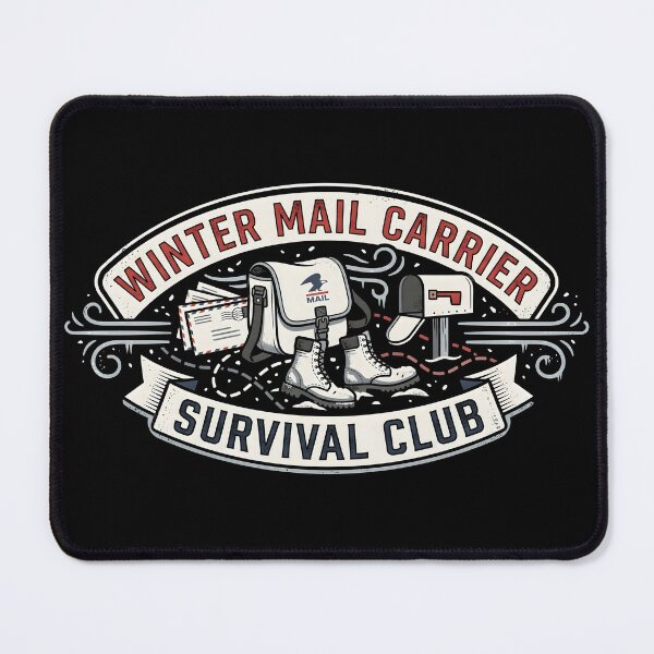 Item preview, Winter Mail Carrier Survival Club designed and sold by FUIRY .