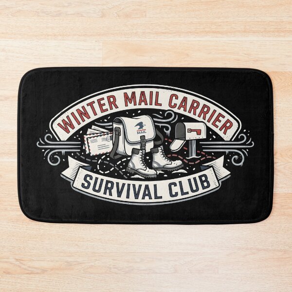 Item preview, Winter Mail Carrier Survival Club designed and sold by FUIRY .