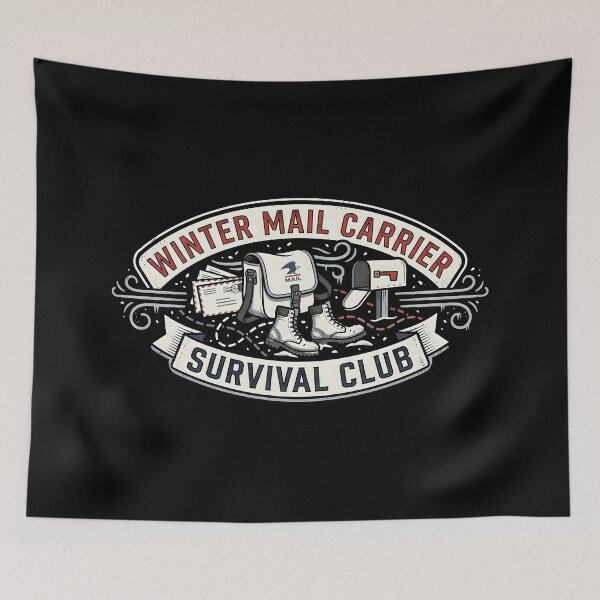 Item preview, Winter Mail Carrier Survival Club designed and sold by FUIRY .