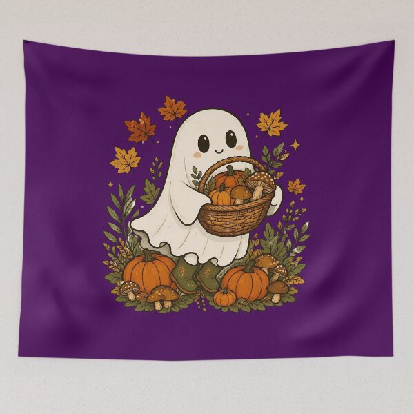 Item preview, Cute Ghost Harvest Gardener designed and sold by Fun2Fentastic.