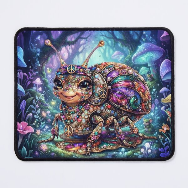 Item preview, Psychedelic Peace Bug | Groovy Jewel Beetle Whimsical Fantasy Art designed and sold by KingsArtworx 2.
