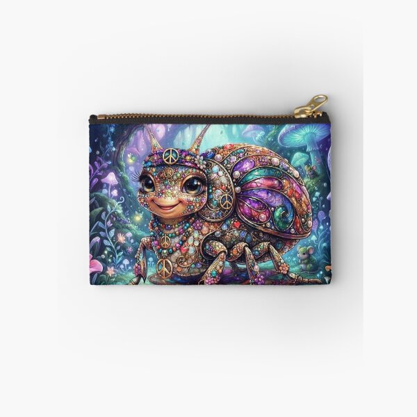 Item preview, Insecto de la paz psicodélico | Arte fantástico y caprichoso del escarabajo joya Groovy designed and sold by KingsArtworx 2.