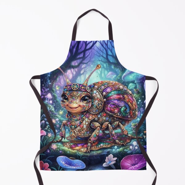 Item preview, Psychedelic Peace Bug | Groovy Jewel Beetle Whimsical Fantasy Art designed and sold by KingsArtworx 2.