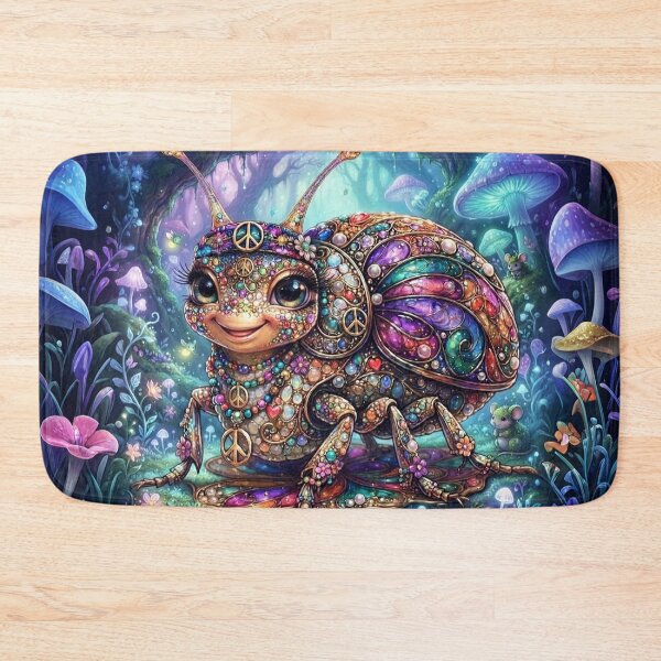 Item preview, Psychedelic Peace Bug | Groovy Jewel Beetle Whimsical Fantasy Art designed and sold by KingsArtworx 2.