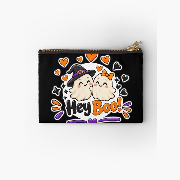 Item preview, Hey Boo! Cute Halloween Ghost Couple – Kawaii Spooky Love designed and sold by LumosArtwork.