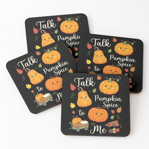 Item preview, Talk Pumpkin Spice to Me, Cute Funny Pumpkin Spice Halloween designed and sold by CloudyPress.