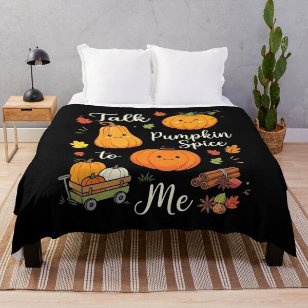 Item preview, Talk Pumpkin Spice to Me, Cute Funny Pumpkin Spice Halloween designed and sold by CloudyPress.