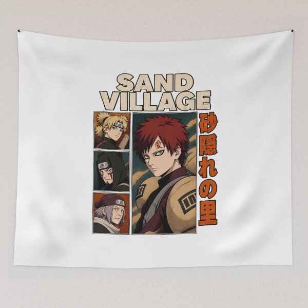 Item preview, Panel gráfico de Shinobi del desierto de Sand Village designed and sold by sidki-SDK.